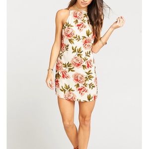 Traveler Dress in Cora Louise Crinkle Stretch